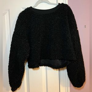 Wild Fable Cropped Sherpa